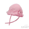 Baby Girl SUN HAT Summer Frilly Lace Bow Chin Straps