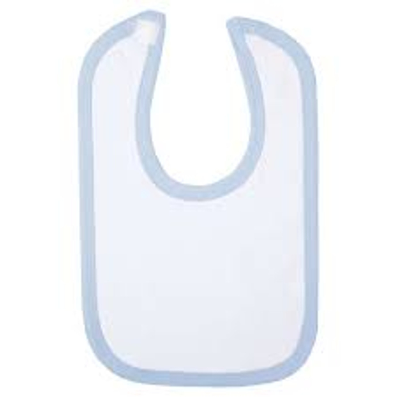 Blank White Bibs with Velcro