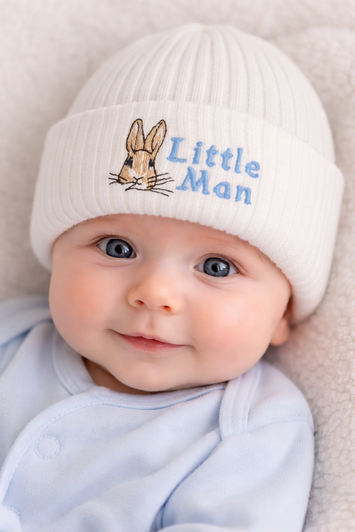peter rabbit little man hat