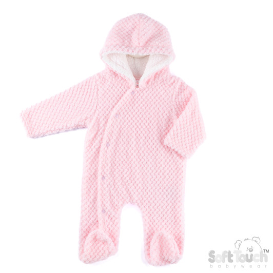 Waffle All in One with Sherpa Lined Hood
Pink
Size: 3-9 Months
Comp: 100% Polyester Waffle All in One with Sherpa Lined Hood
Pink
Size: 3-9 Months
Comp: 100% Polyester