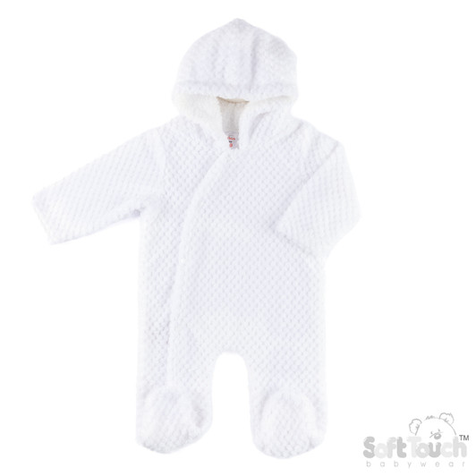 Waffle All in One with Sherpa Lined Hood
White
Size: 3-9 Months
Comp: 100% Polyester Waffle All in One with Sherpa Lined Hood
White
Size: 3-9 Months
Comp: 100% Polyester