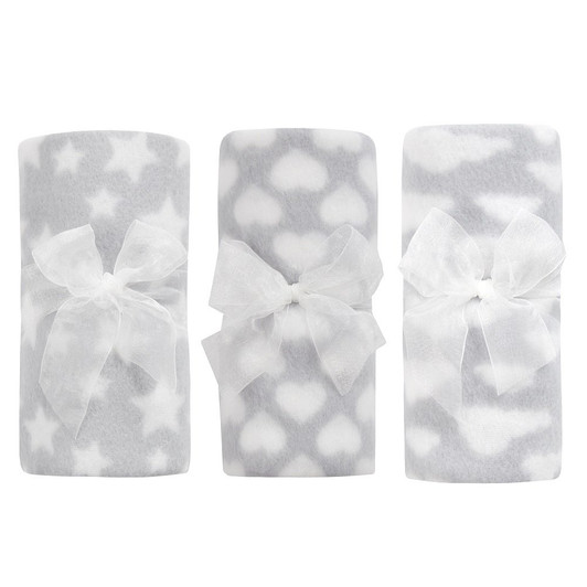 19C248: Baby Soft Fleece Roll Blanket- Grey (75 x 75 cm) 19C248: Baby Soft Fleece Roll Blanket- Grey (75 x 75 cm)