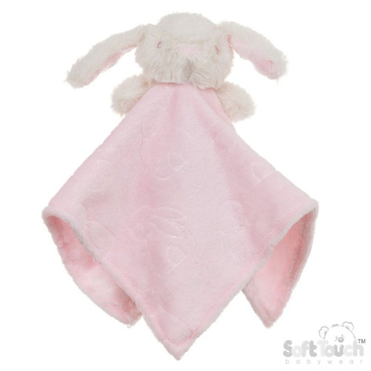BC305-P: Pink Bunny Embossed Comforter