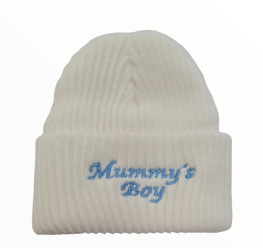 MUMMYS BOY  embroidered hat