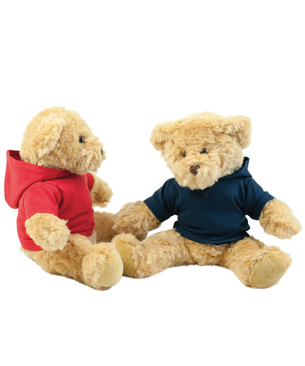 TEDDY BEAR Blank Hoodies  2 sizes  3 colours 100% UK made cotton