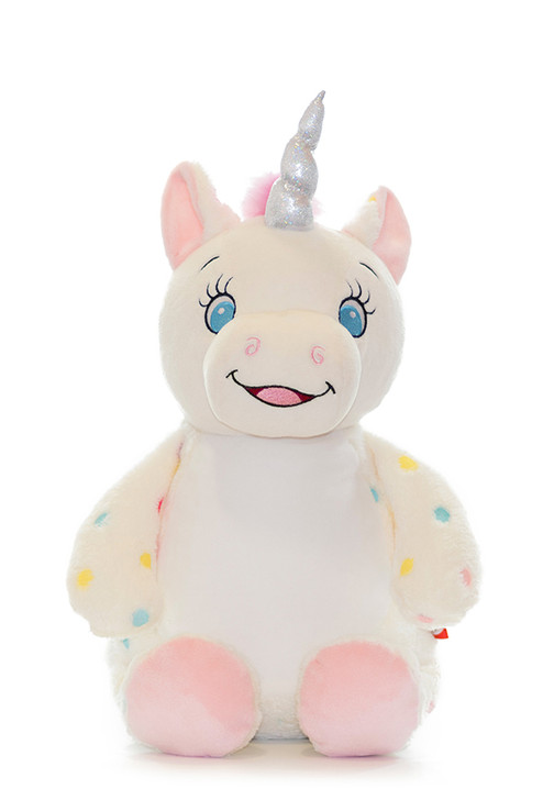 CUBBIE 12"unicorn spotty  plush soft toy