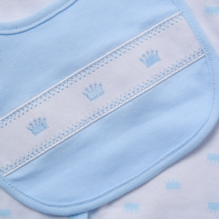 G11999NB: Baby Boys Crown 6 Piece Mesh Bag Gift Set (NB-6 Months)