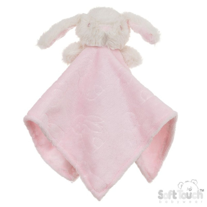 BC305-P: Pink Bunny Embossed Comforter