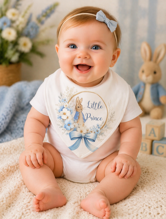 KWC4248BB White baby peter rabbit bandana little price