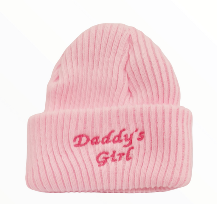 DADDYS GIRL   embroidered PINK hat