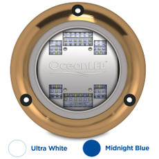 OceanLED Sport S3124s Underwater LED Light - Ultra White\/Midnight Blue [012103BW]