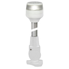 Hella Marine NaviLED 360 Compact All Round Lamp - 2nm - 40" Fold Down Base - White [980960471]