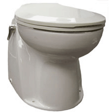 Raritan Atlantes Freedom w\/ Vortex-Vac - Household Style - White - Freshwater Solenoid - Smart Toilet Control - 12v [AVHWF01201]