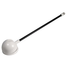 Lumitec Contour Anchor Light - 20" - Black Shaft\/White Base [101645]