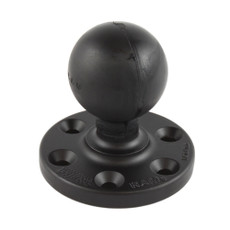 RAM Mount RAM Large Round Plate w\/6-Hole Pattern  Ball [RAM-D-202U-SYM1]