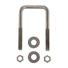 C.E. Smith Zinc U-Bolt 7\/16"-14 X 3-1\/8" X 3" w\/Washers  Nuts - Square [15252A]