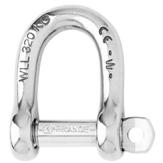 Wichard Self-Locking D Shackle - 12mm Diameter - 15\/32" [01206]