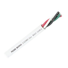 Pacer Round 4 Conductor Cable - 1000 - 14\/4 AWG - Black, Green, Red  White [WR14\/4-1000]