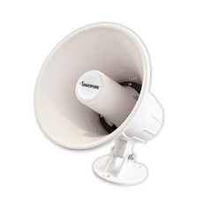 Shakespeare 15W 4-Ohm 5" Loud Hailer Speaker w\/Bracket  Talkback - White [HS-5A]