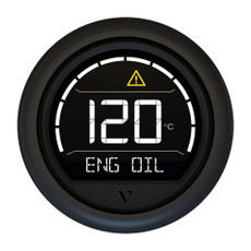 Veratron VL Digital 52 w\/Round Black Bezel [B00205702]