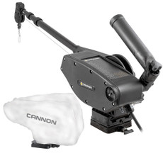 Cannon Magnum 10 Electric Downrigger w\/White Cover [1902305\/WHTCOVER]