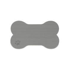 SeaDek Dog Bowl Mat - Storm Grey\/Black - Medium - 12.5" x 24" [62714-90837]