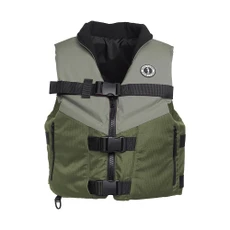 Mustang Accel Foam Vest - Green\/Grey - XXXL [MV4627-833-XXXL]