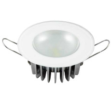 Lumitec Mirage - Flush Mount Down Light - Glass Finish\/No Bezel - White Non-Dimming [113193]