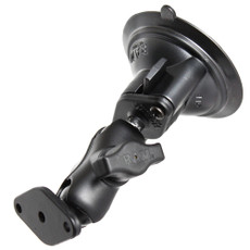 RAM Mount Twist Lock Suction Cup Mount w\/Short Arm Diamond Adapter [RAM-B-166U-A]