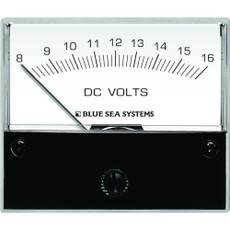 Blue Sea 8003 DC Analog Voltmeter - 2-3\/4" Face, 8-16 Volts DC [8003]