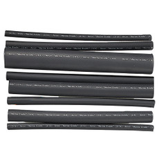 Ancor Adhesive Lined Heat Shrink Tubing - Assorted 8-Pack, 6", 20-2\/0 AWG, Black [301506]
