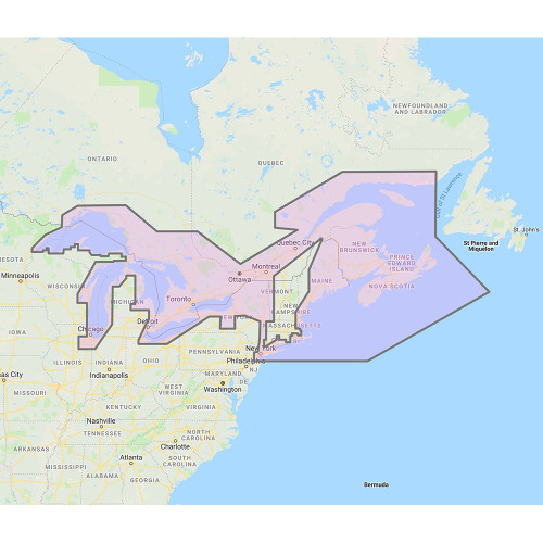 Furuno Great Lakes  Maritimes Vector Charts - 3D Data  Standard Resolution Satellite Photos - Unlock Code [MM3-VNA-026]