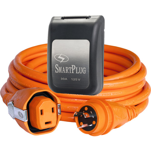 SmartPlug 30 AMP SmartPlug\/Twist Type Cordset w\/Black Inlet Cover- 50 [C30503BM30PB]