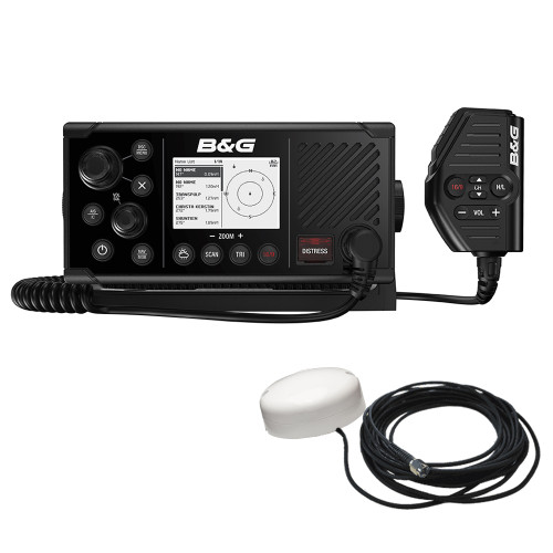 BG V60-B VHF Marine Radio w\/DSC, AIS (Receive  Transmit)  GPS-500 GPS Antenna [000-14819-001]
