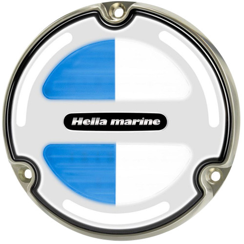 Hella Marine Apelo A3 White\/Blue Underwater Light - Bronze - White Lens [016830001]