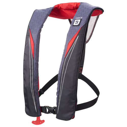 Bluestorm Cirrus 26 Auto\/Manual Type V Inflatable PFD - Red [SL6F-21-RED]