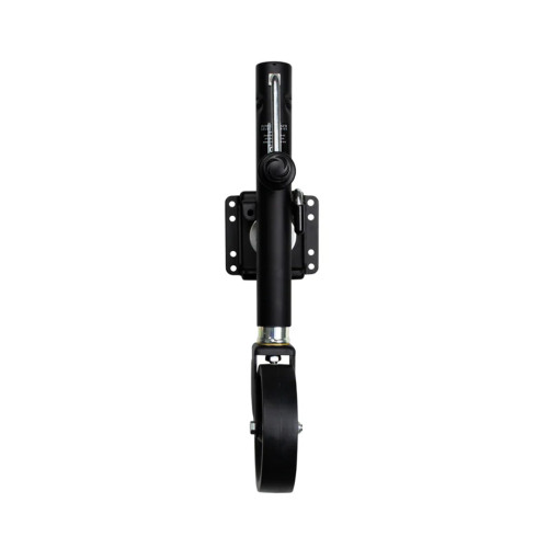 Powerwinch Select Series Jack - 1500lb, Weld-On, Single Wheel, Carbon Black [21400-J-1500-W1-B-R]