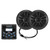 Boss Audio MCKGB450B.6 Marine Stereo  6.5" Speaker Kit - Black [MCKGB450B.6]