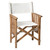 Whitecap Directors Chair II w\/Sail Cloth Seating - Teak [61054]
