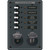 Blue Sea 8120 - 5 Position 12V Panel w\/Dual USB  12V Socket [8120]