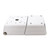Seaview Electrically Actuated Hinge 24V Fits Seaview Mounts Ending in M1  M2 [SVEHB1]