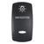 Pacer Actuator - 'NAVIGATION' f\/V Series Contura Switches - Black - Laser Etched (Top\/Bottom Light) [EV2LE-NAV]