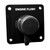 Flushmaster Vertical Single Outlet Flush Port Reroute - Black Acrylic - 1\/2" Barb [SM-QCR1BV12]