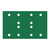 RUPES PROCUT Film Abrasive Sheet 80mm x130mm (3.15" x 5.1") - 12 Holes - P120 Grit *Box of 100pcs [9.45FB120]
