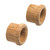 Whitecap Teak Finger Pull - 5\/8" Barrel Length - 2 Pack [60145-A]