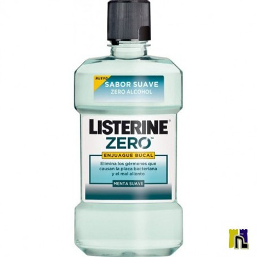 Listerine zero. envase de 500 mL.