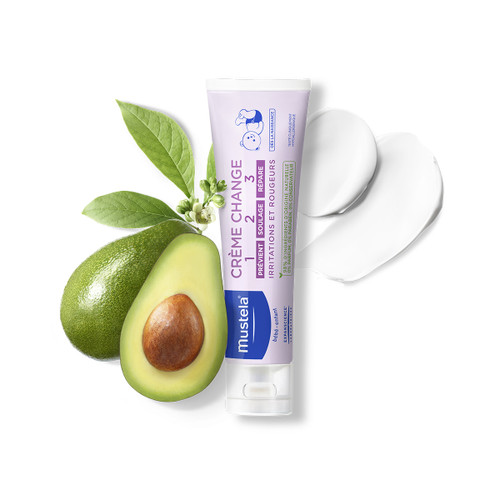 Mustela crema bálsamo pañal 1 2 3. cambio de pañal. 100 mL