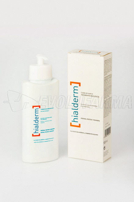 Hialderm emulsión corporal. bote de 500 mL.