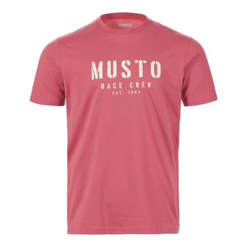 Musto Mens Classic SS Tee Sweet Raspberry