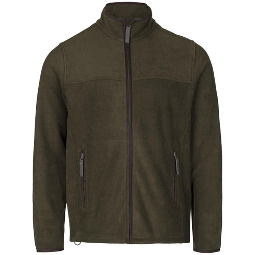 Pine Green Melange Seeland Mens Woodcock Earl Fleece Jacket